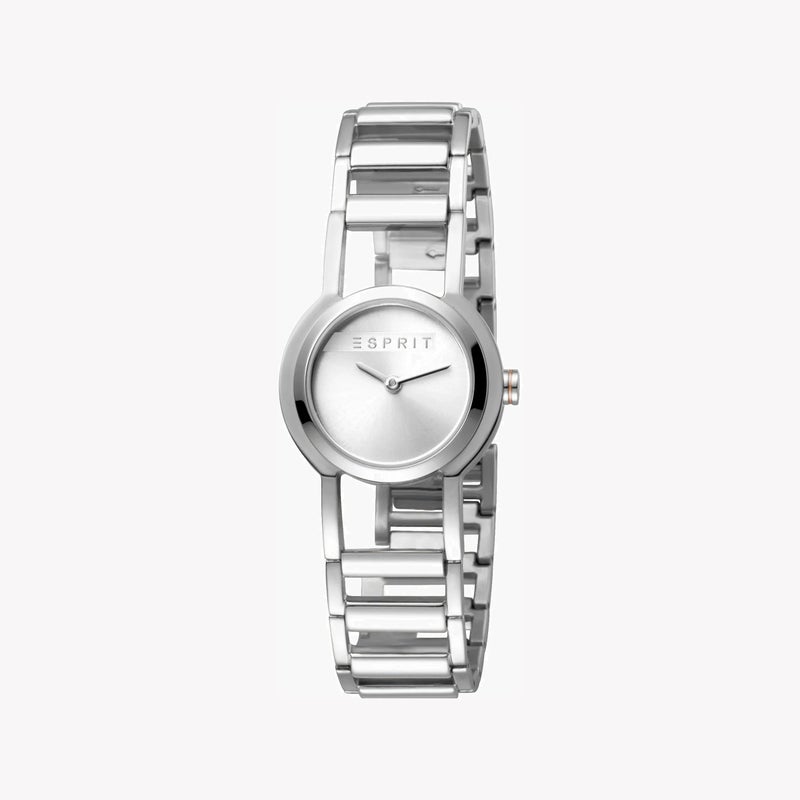 ESPRIT Women's Silver Stainless Steel Watch, Silver Dial|ES1L083M0015 - Image 1