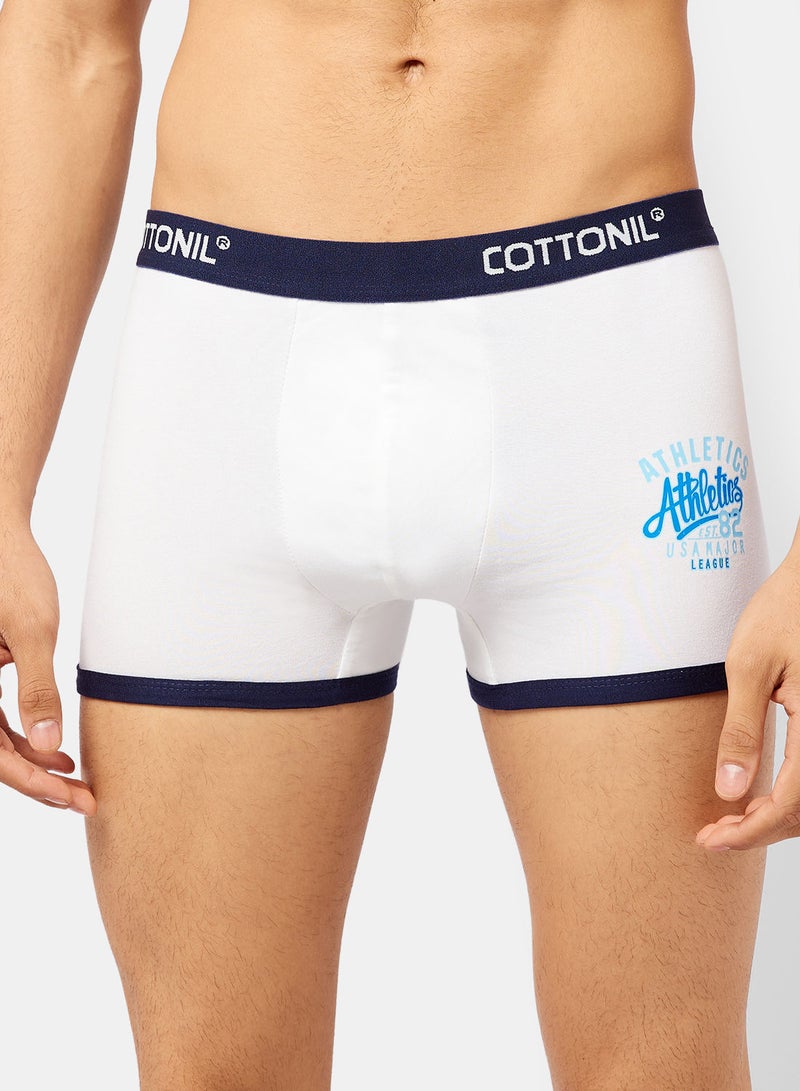 COTTONIL Logo Slogan Cotton Boxers  - Image 1
