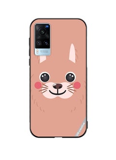 VR CREATIVE Protective Case Cover For Vivo X60 Lama Cartoon Face Design Multicolour  - Image 1