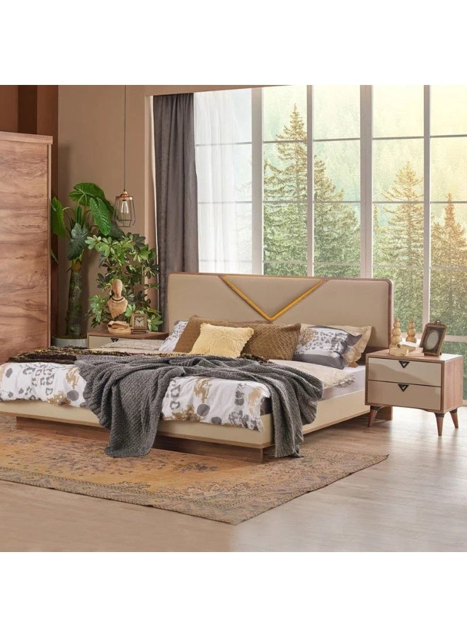 KUSTOMDECO Luxury Comfort Bed Coil Master Bedroom Set - Customizable King Size 180cm x 200cm Minimalist Design – Bedroom Furniture - Image 1