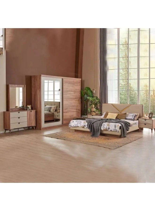 KUSTOMDECO Luxury Comfort Bed Coil Master Bedroom Set - Customizable King Size 180cm x 200cm Minimalist Design – Bedroom Furniture - Image 3