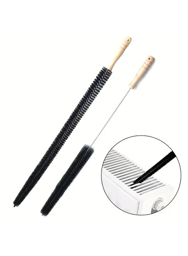 Multi Purpose Long Handle Cleaning Brush 12.6 Inch Kitchen Bathroom - Image 2