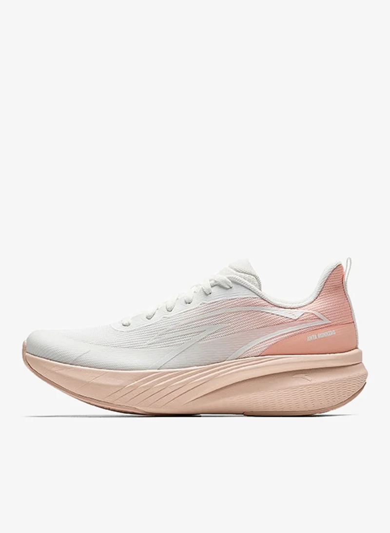 ANTA Air Walker | Lightweight mesh breathable cushioning running shoes for summer non-slipabrasion resistant sports shoes White