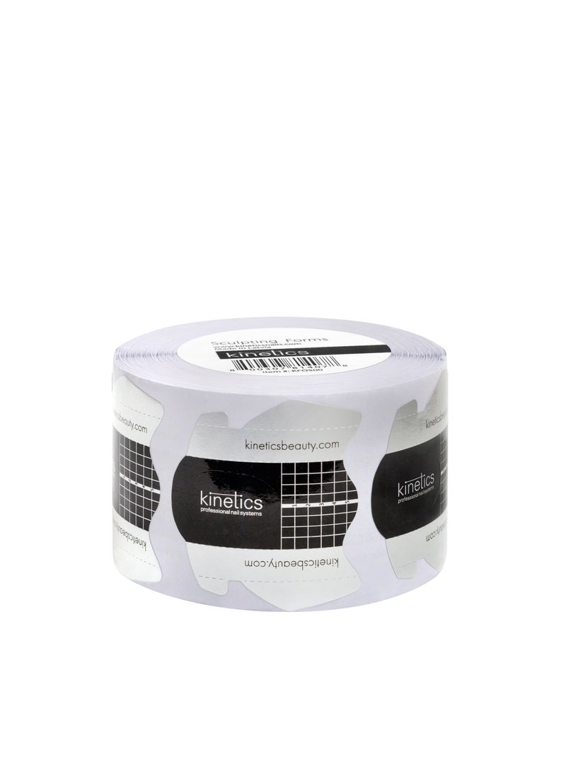 KINETICS Salon Nail Forms 500 Pcs