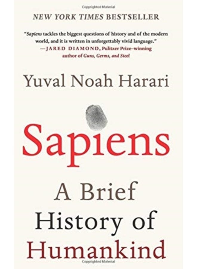 Sapiens A Brief History of Humankind - Hardback