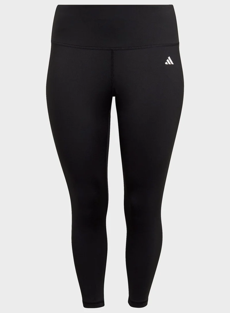 Adidas Training Essentials High-Waisted 7/8 Leggings (Plus Size)