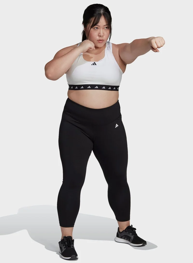 Adidas Training Essentials High-Waisted 7/8 Leggings (Plus Size)