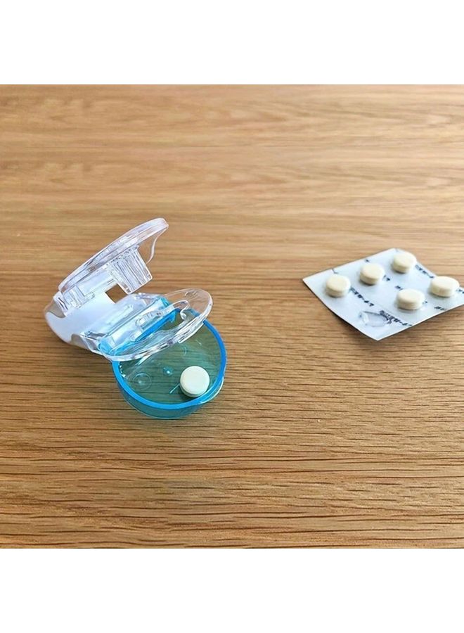 2pcs Portable Pill Remover Plus Medicine Box Easy Tablets Blister Pack Opener Assistance Tool - Image 3