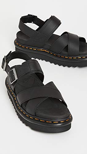 Dr Martens صندل دكتور مارتنز النسائي بحزام كاحل، أسود هيدرو، 5 - Image 5