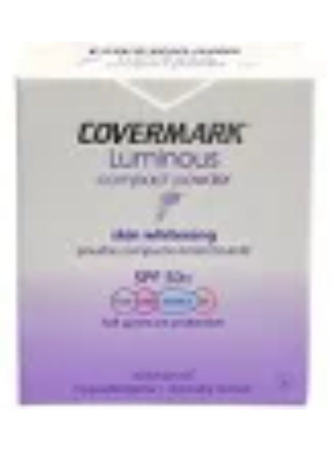 كفر مارك بودرة مضغوطة لتفتيح البشرة من كوفر مارك لومينوس بعامل حماية من الشمس 50+، 2، 10 جم - Image 3