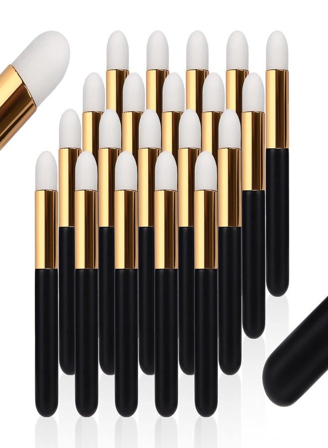 BEYELIAN 20 Pcs Lash Shampoo Brush Set, Eyelash Extension Cleanser, Blackhead Remover, Nose Pore Deep Cleaning, Soft and Comfortable Facial Makeup Remover Tools Black - Image 1