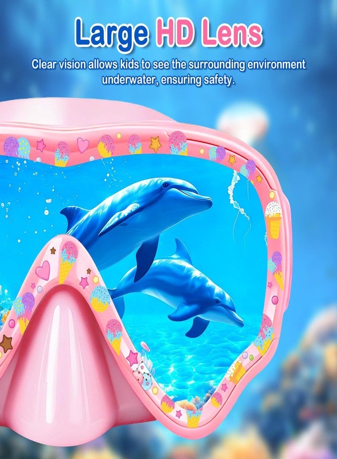 MENOLY Kids Swim Goggles, Anti-Fog Anti-UV Wide View Swimming Goggles with Nose Cover for Kids and Youth Age 5-16 - Image 2