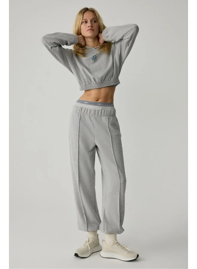 URBAN BEAT Korel Women's Gray Melange Sweatpants