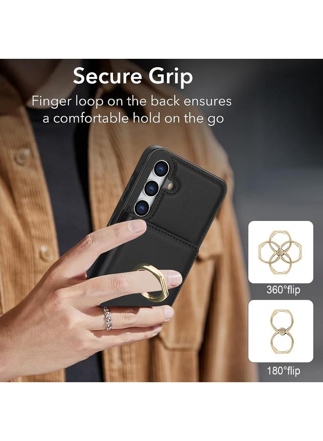 S-TOP Case For Samsung Galaxy A55 RFID Anti-theft Card Ring Holder Phone Case - Image 3