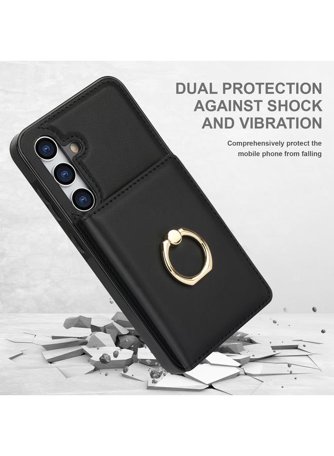 S-TOP Case For Samsung Galaxy A55 RFID Anti-theft Card Ring Holder Phone Case - Image 2