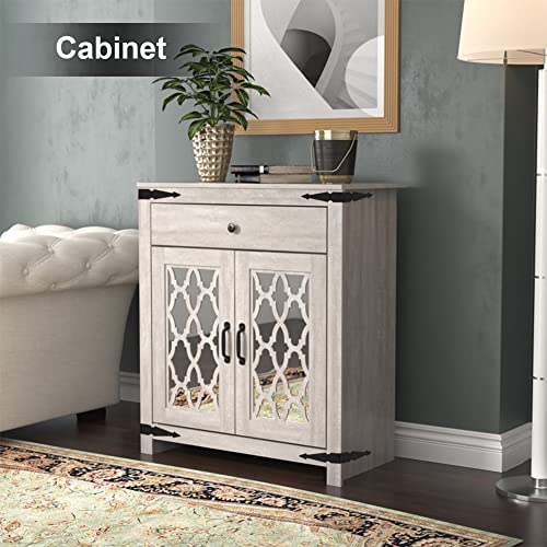 AKBFOX 6inch Furniture Metal Corner Decorative Vintage Cabinet Corner Guards Protectors Right Angle Box Photo Frame Edge Cover Accessories Antique Decoration 4 Pack - Image 5