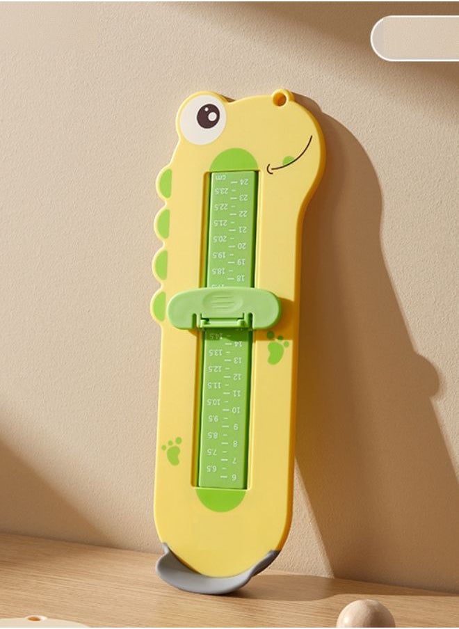 TEN-M JOURNEY Foot Measure for Children, Shoe Measuring Devices 24cm, Dual Scale Size, Infant Cartoon Foot Measurer, Feet Measuring Ruler Easy to Use, Professional Kids Shoe Sizer  - Image 1