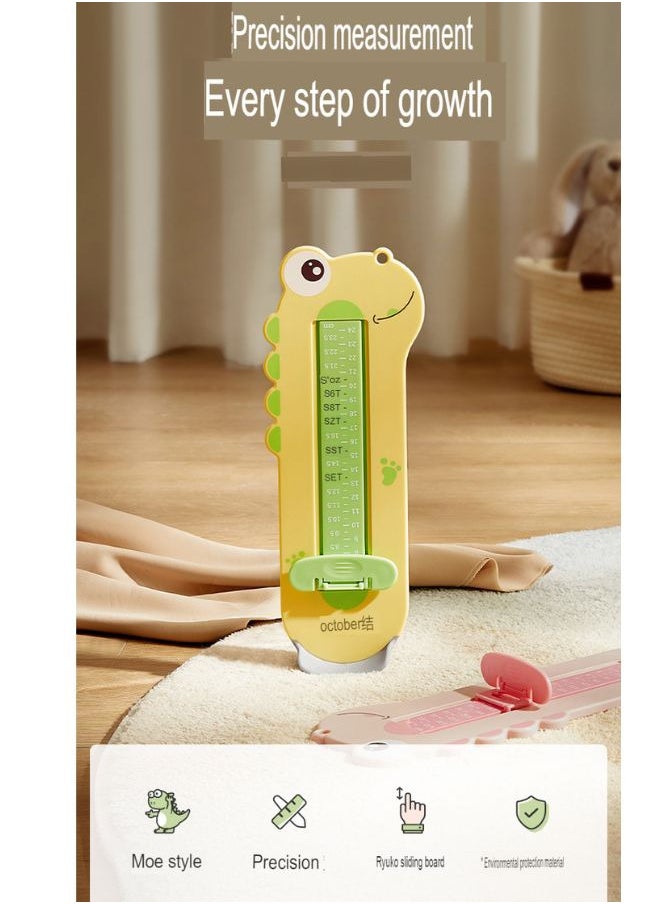 TEN-M JOURNEY Foot Measure for Children, Shoe Measuring Devices 24cm, Dual Scale Size, Infant Cartoon Foot Measurer, Feet Measuring Ruler Easy to Use, Professional Kids Shoe Sizer  - Image 2