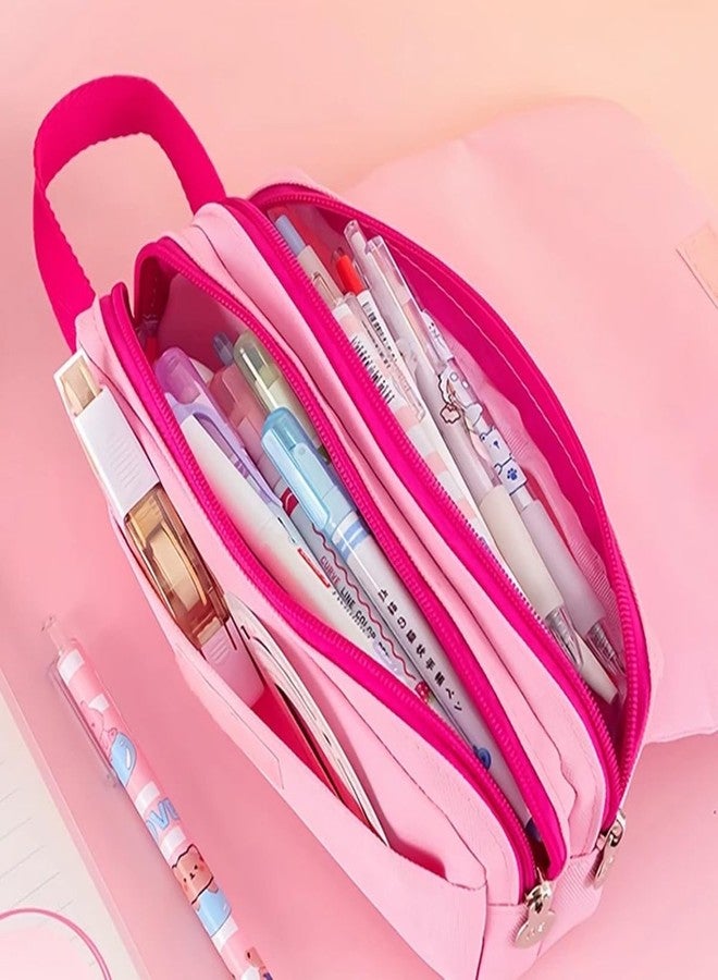 Storio Pencil Box Pouch for School Kids Girls & Boys Aesthetic | Cute Stationary Compass Box Case Organiser | Travel Pouch Organiser - Image 2
