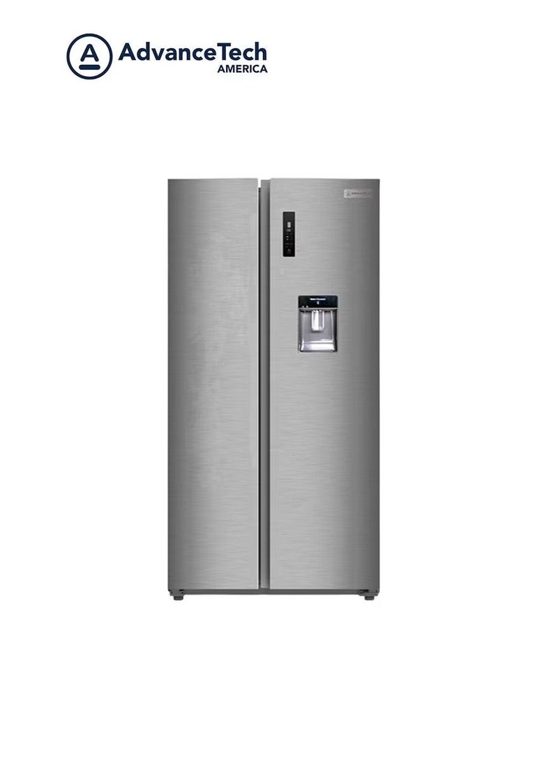 Advancetech America Side-by-Side Refrigerator with Inverter Compressor, Gross 790Ltrs, ATR646SSTLIW - Image 1