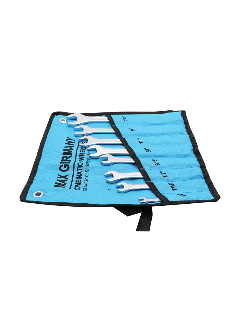 Max Germany Max Germany 3306-AF-08 Combination Spanner Set, 8 Pieces  - Image 4
