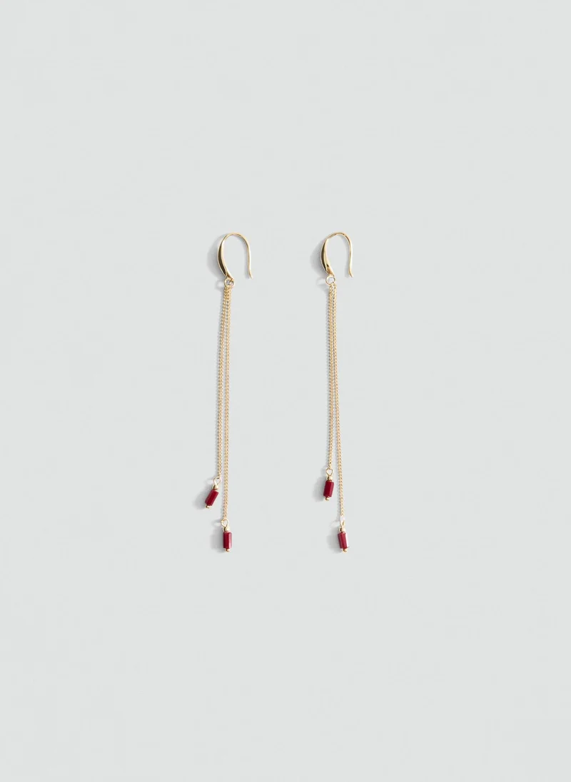 مانجو Cascade Crystal Earrings