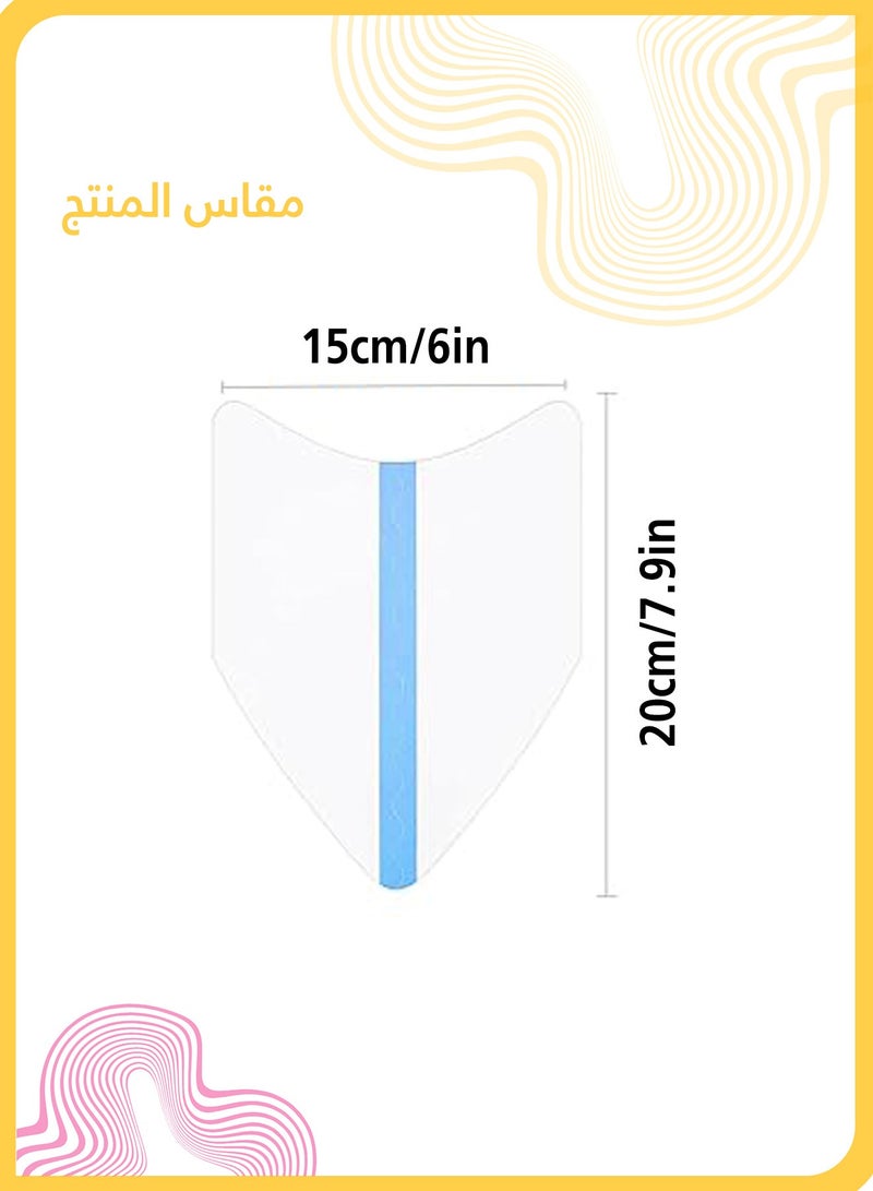 She&Little 20PCS Invisible Anti-Chafing Thigh Stickers, Transparent Thigh Friction Pads, Waterproof Skin Protection Patches for Pregnancy & Daily Use  - Image 2