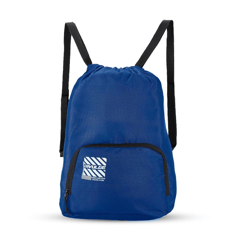 DIVULGE Drawstring Daypack Bag Sports Backpack Gym Bag, Backpack and Multi Utility Bag for Running, Outdoor and Indoor Sports - Image 1