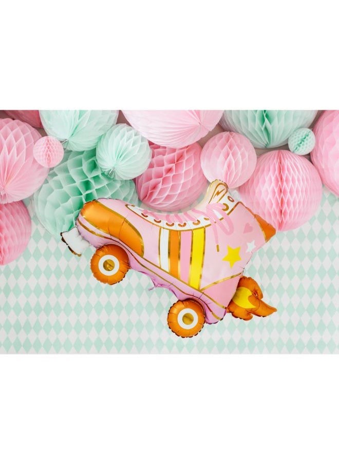 PartyDeco Foil balloon Roller Skate, 74x51cm, mix - Image 2