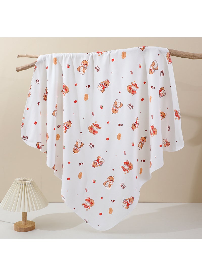 Generic Cotton Swaddle Blanket for Newborn Baby The Golden Snake Dance 