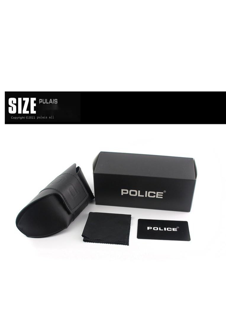 POLICE Polarized Sport Sunglasses,Cycling Sunglasses, for Men with UV 400 Protection Sun Glasses with Gun-Frame Grey Lenses - Image 3