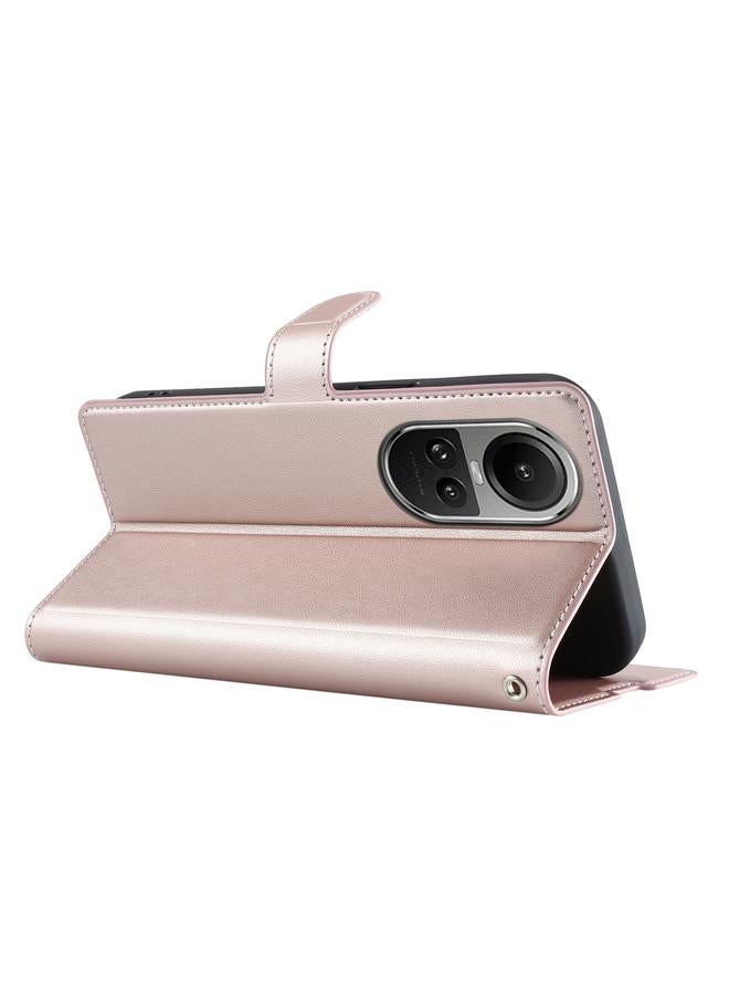 S-TOP Case For OPPO Reno10 / Reno10 Pro Global Voltage Ultra-thin Dot Leather Phone Case - Image 4