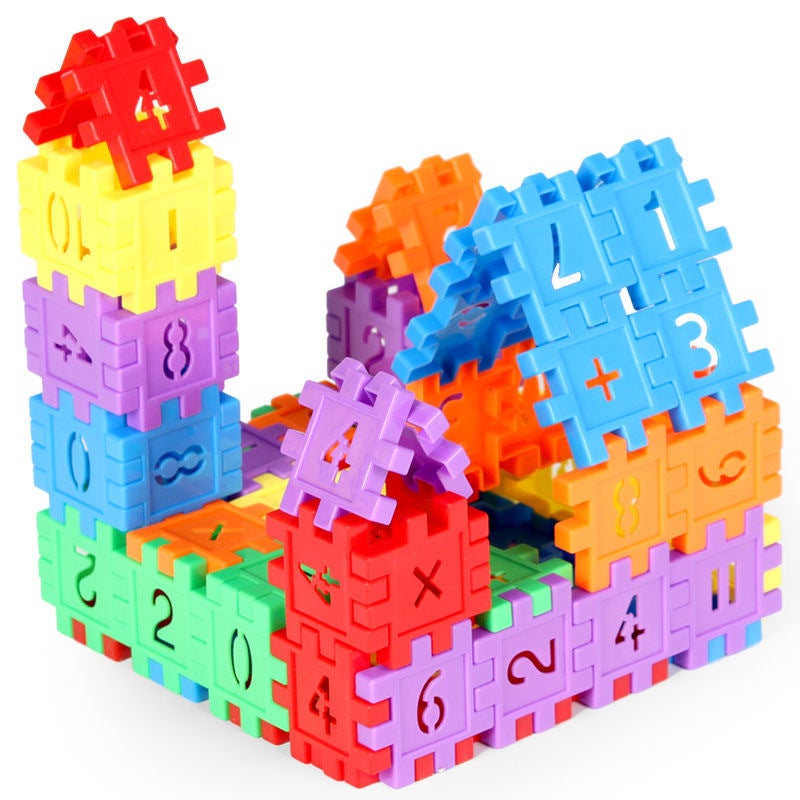 Children'S Educational Toys Large House Building Blocks Digital Inserts Piece Toys Kindergarten Handmade House Gift - Image 5