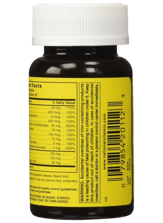 Nature's Blend - Vitamins For Hair Capsules 50 Ct - Image 1
