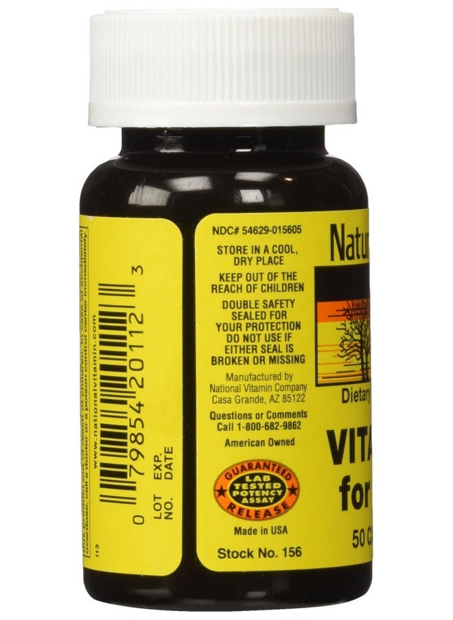 Nature's Blend - Vitamins For Hair Capsules 50 Ct - Image 1