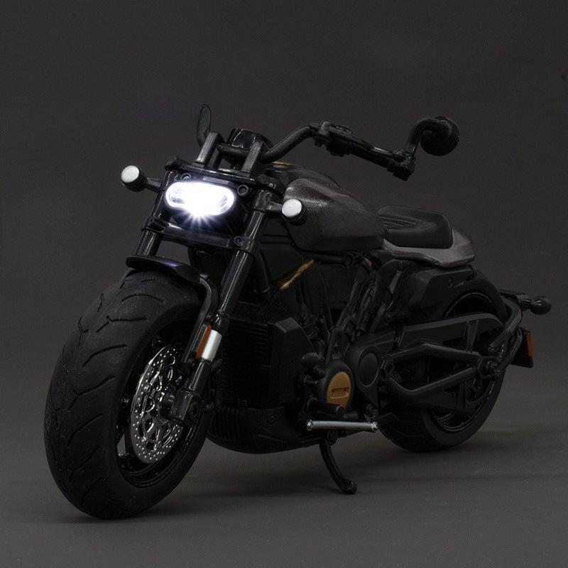Alloy Motorcycle Model Toy 1:12 Scale Realistic Replication - Easy to Assemble Detailed Models for Children Aged 4 to 6 - Image 4