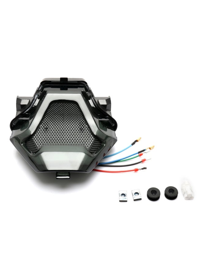 Loquat Motorcycle Brake Light Tail Lamp with LED Turn Signals - Image 2