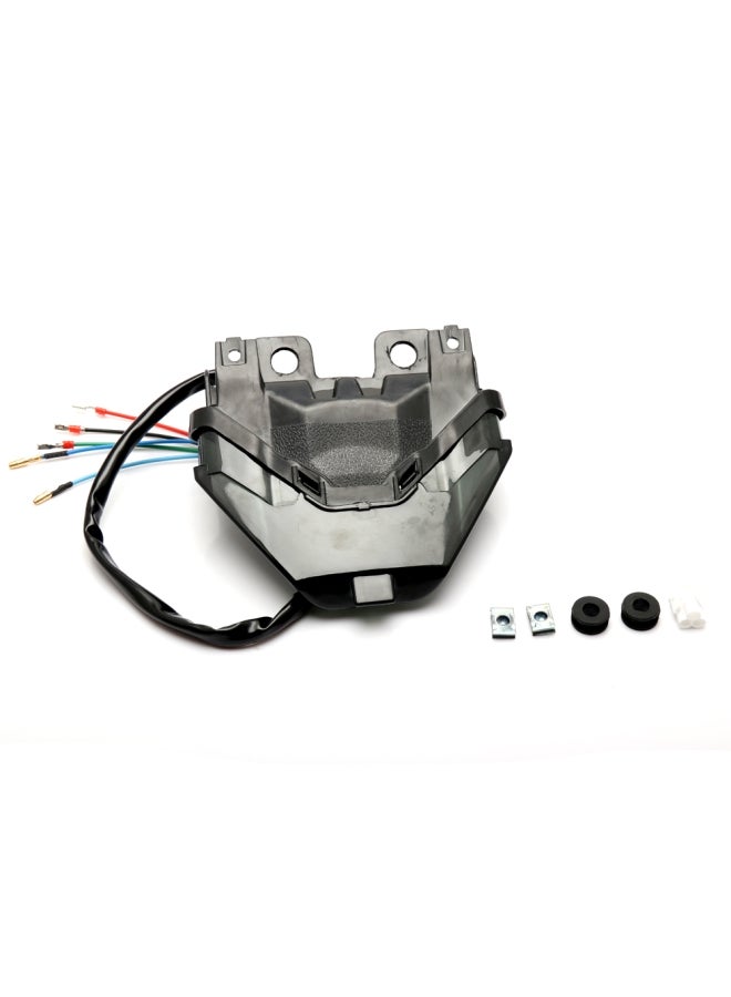 Loquat Motorcycle Brake Light Tail Lamp with LED Turn Signals - Image 5