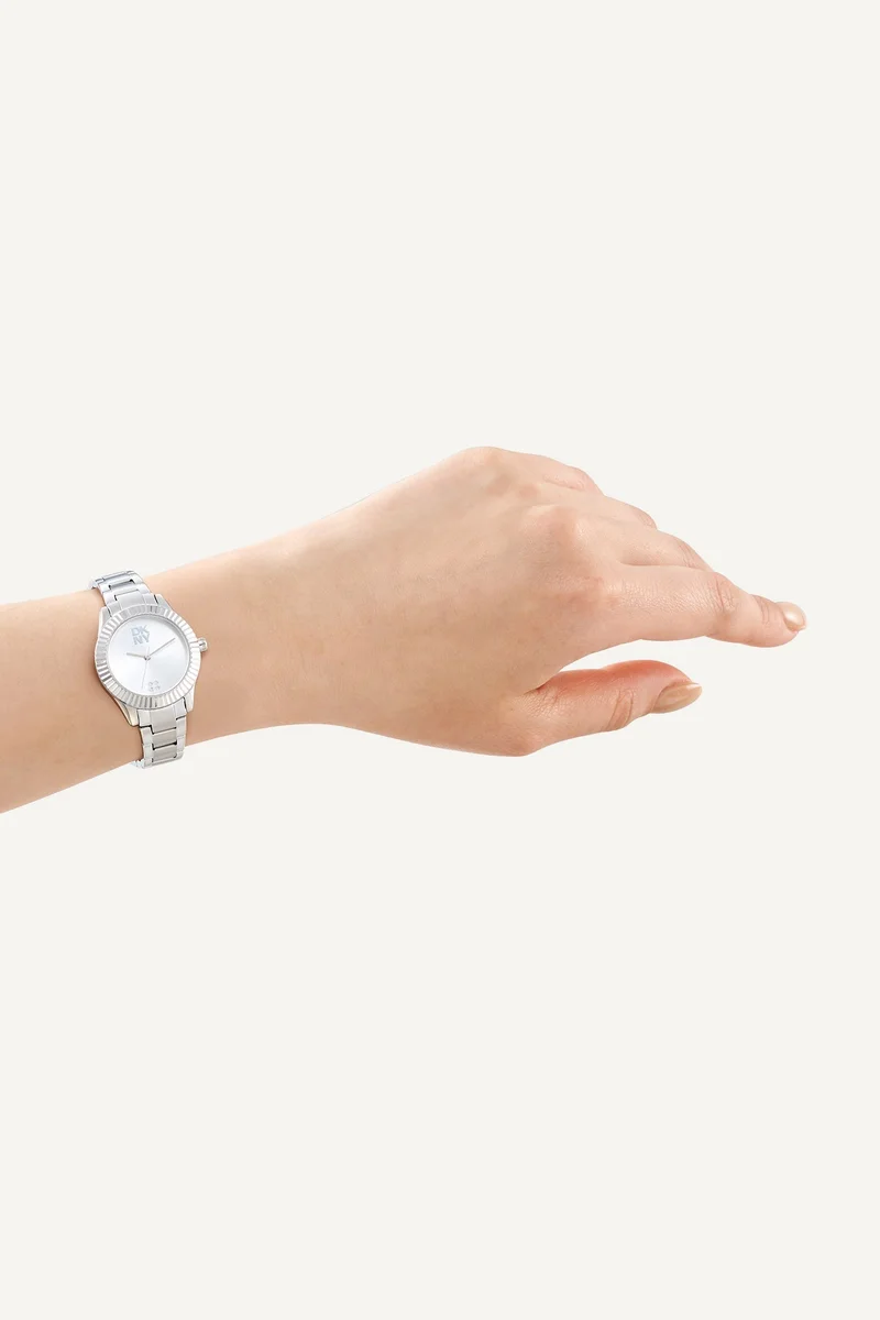 د ك ن ي Women Logo Watch