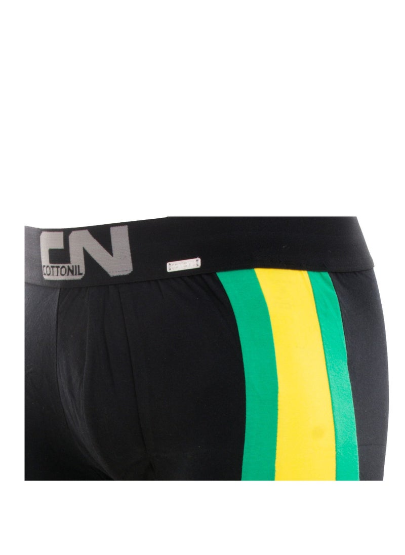 COTTONIL - Plain Comfy SPORT Boxer-BLack - Image 1