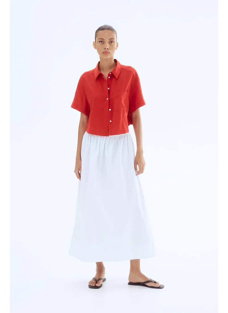 H&M Linen-blend shirt