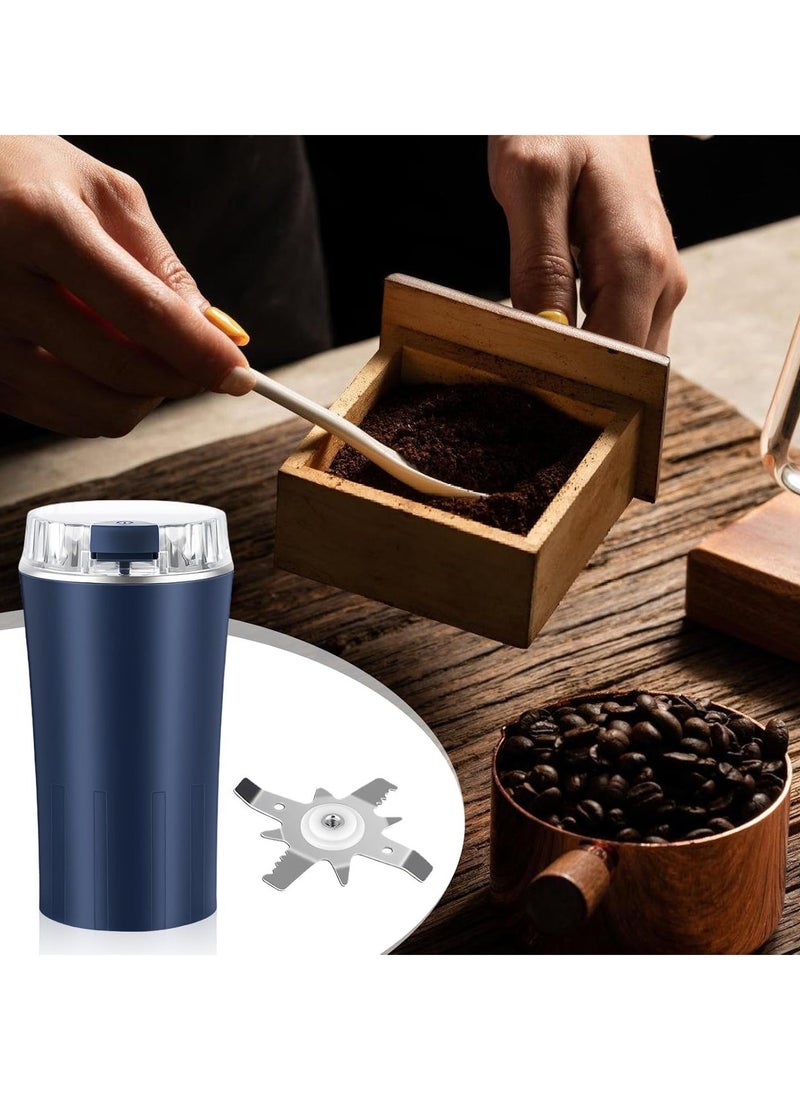 TIGER Electric Coffee Grinder 300W, Multifunctional Espresso Bean and Spice Grinder with Stainless Steel Blades for Coffee Beans, Spices, Herbs, Nuts – Powerful, Durable & Efficient for Home Use, Easy to Clean, Ideal for Freshly Ground Coffee and Spice Blends - Image 5