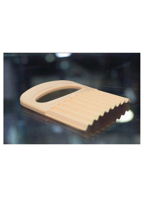 Plastic slicer with handle for pickles