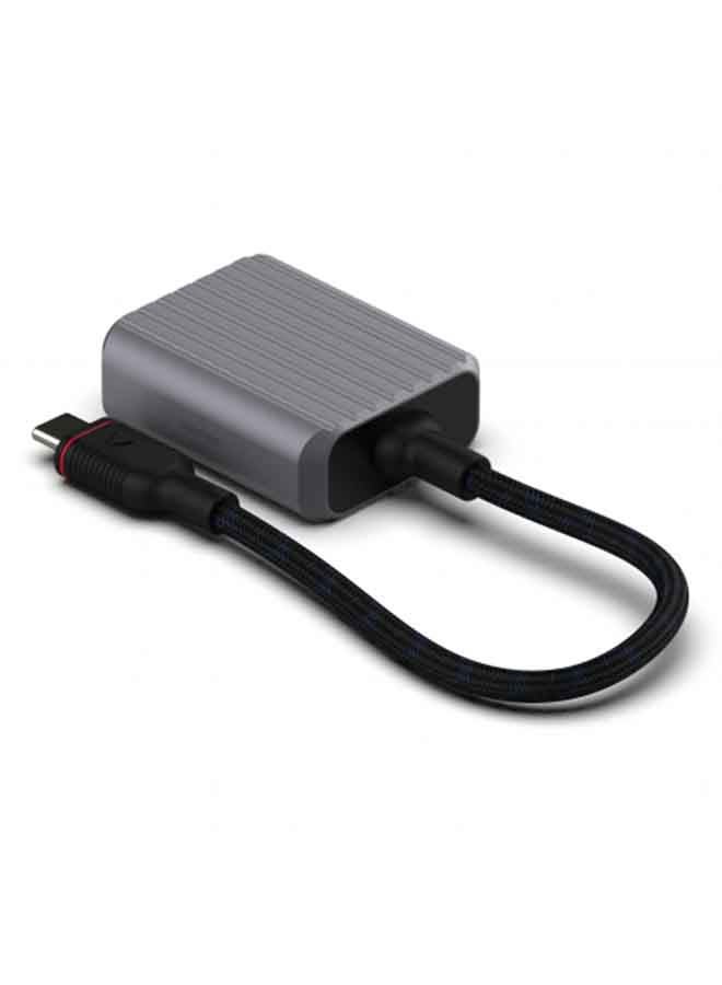 Unisynk USB-C TO CARD ADAPTER SD MICROSD GREY - Image 4