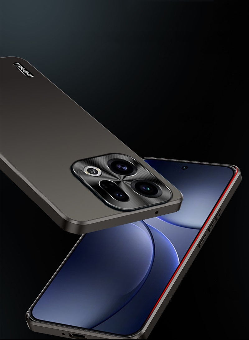 عام غطاء خلفي واقي لأوبو فايند X9، غلاف مقاوم للصدمات بإطار معدني مغناطيسي للرجال والأولاد. - Image 4