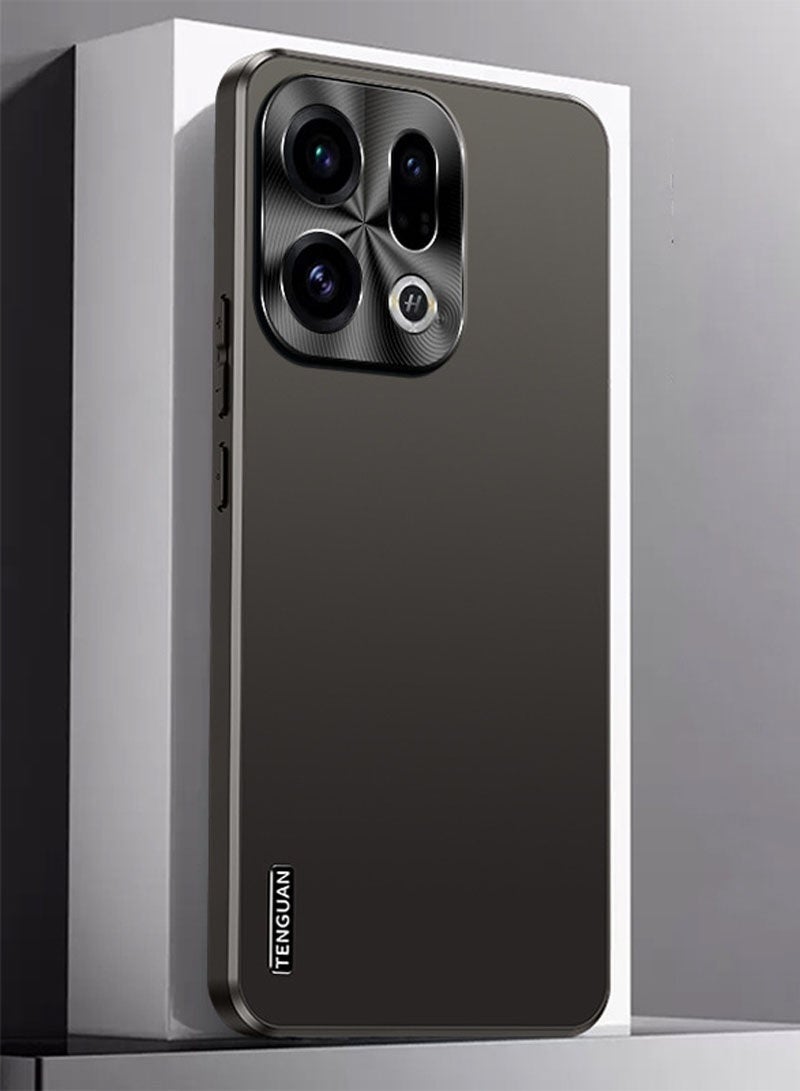 عام غطاء خلفي واقي لأوبو فايند X9، غلاف مقاوم للصدمات بإطار معدني مغناطيسي للرجال والأولاد. - Image 1