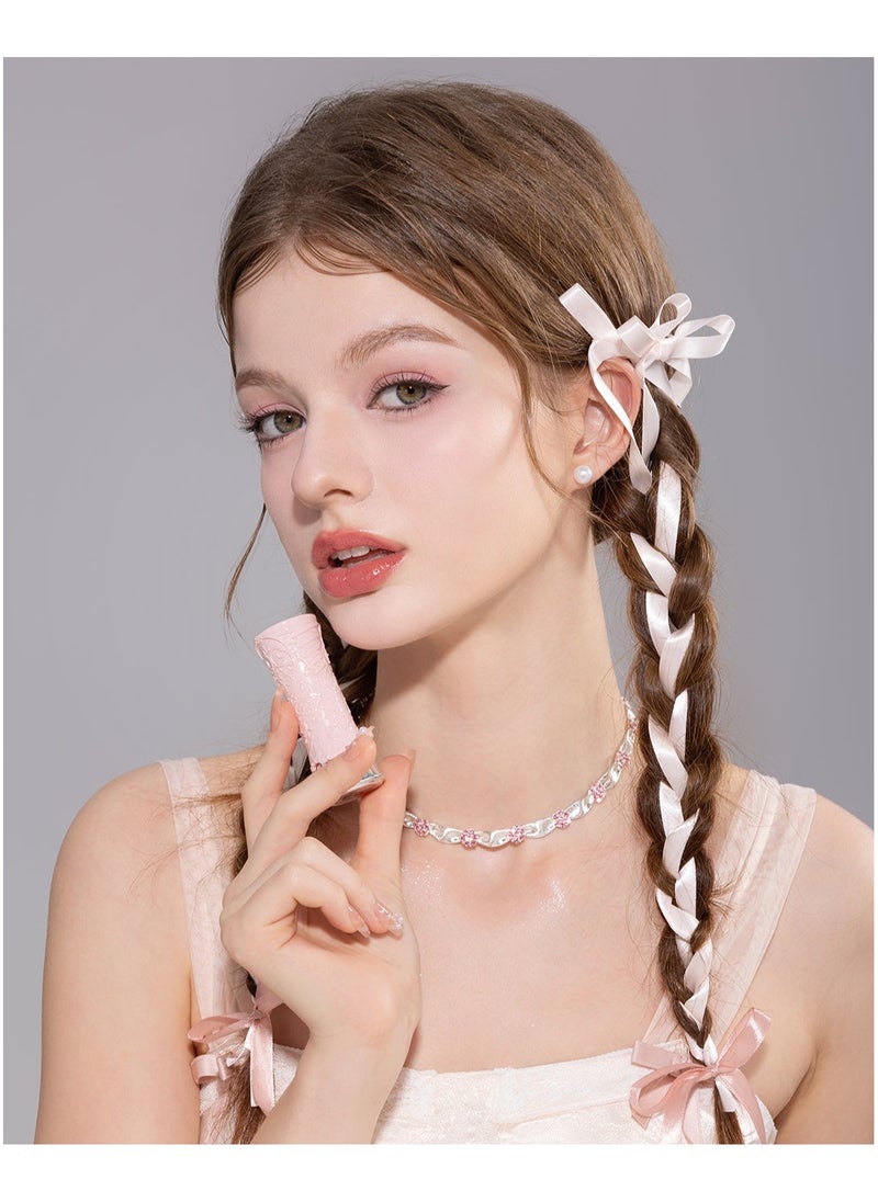 Flower Knows Swan Ballet Solid Lip Glaze Mirror Lipstick Processional Makeup Lip-gloss Moisturizing Hydrating Lipstick (B03 Sweet Heart)  - Image 3