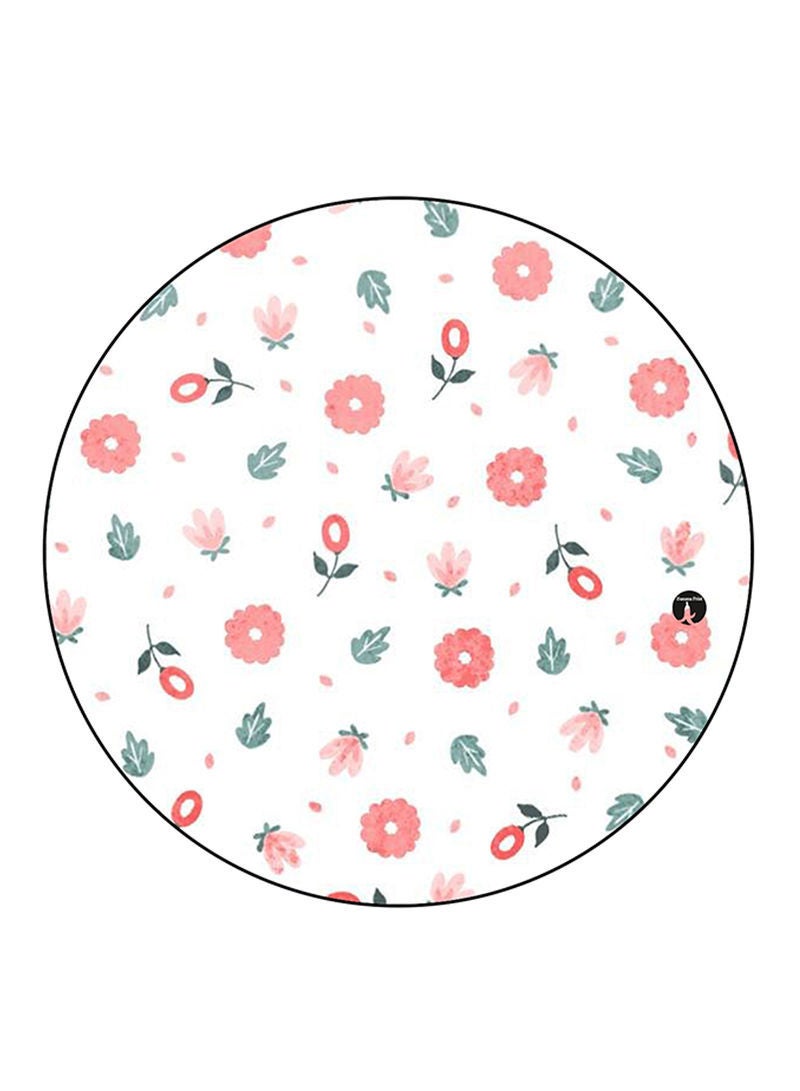 RKN Flowers Printed Mouse Pad  Multicolour