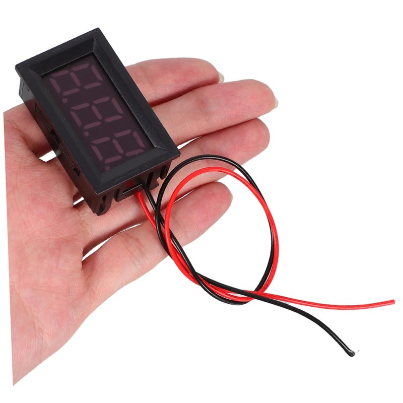 Digital Voltmeter 2pcs LED Display Voltage Tester for Electronics Testing - Image 5