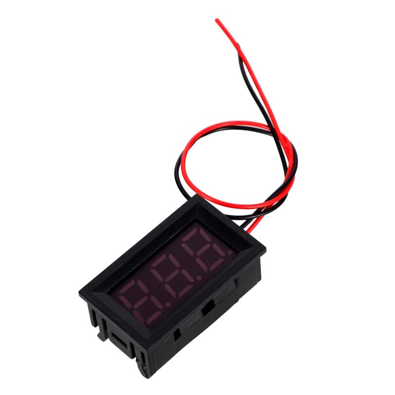 Digital Voltmeter 2pcs LED Display Voltage Tester for Electronics Testing - Image 2